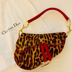 Dior saddle handbag